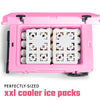 Cool Coolers Fashion Cooler Ice, White
