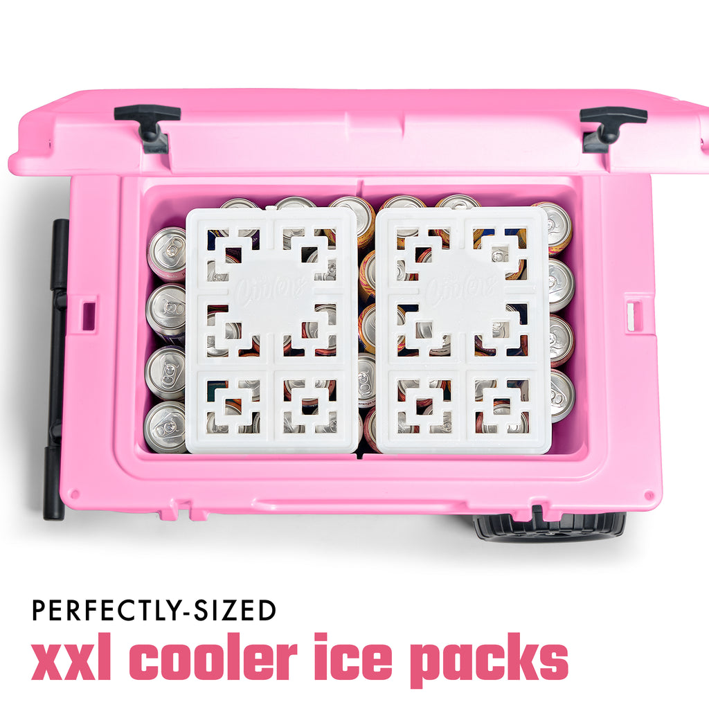 Cool Coolers Fashion Cooler Ice, White