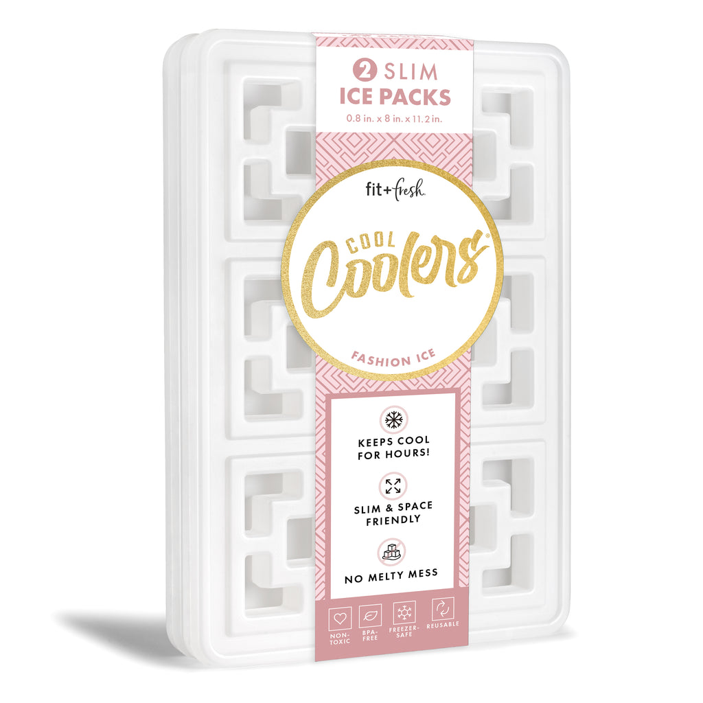 Cool Coolers Fashion Cooler Ice, White
