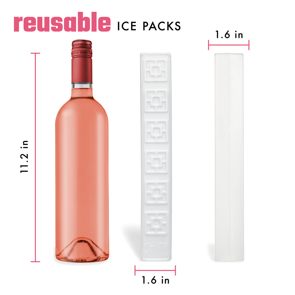 Cool Coolers Fashion Cooler Icicle Ice, White