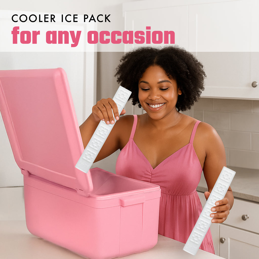 Cool Coolers Fashion Cooler Icicle Ice, White