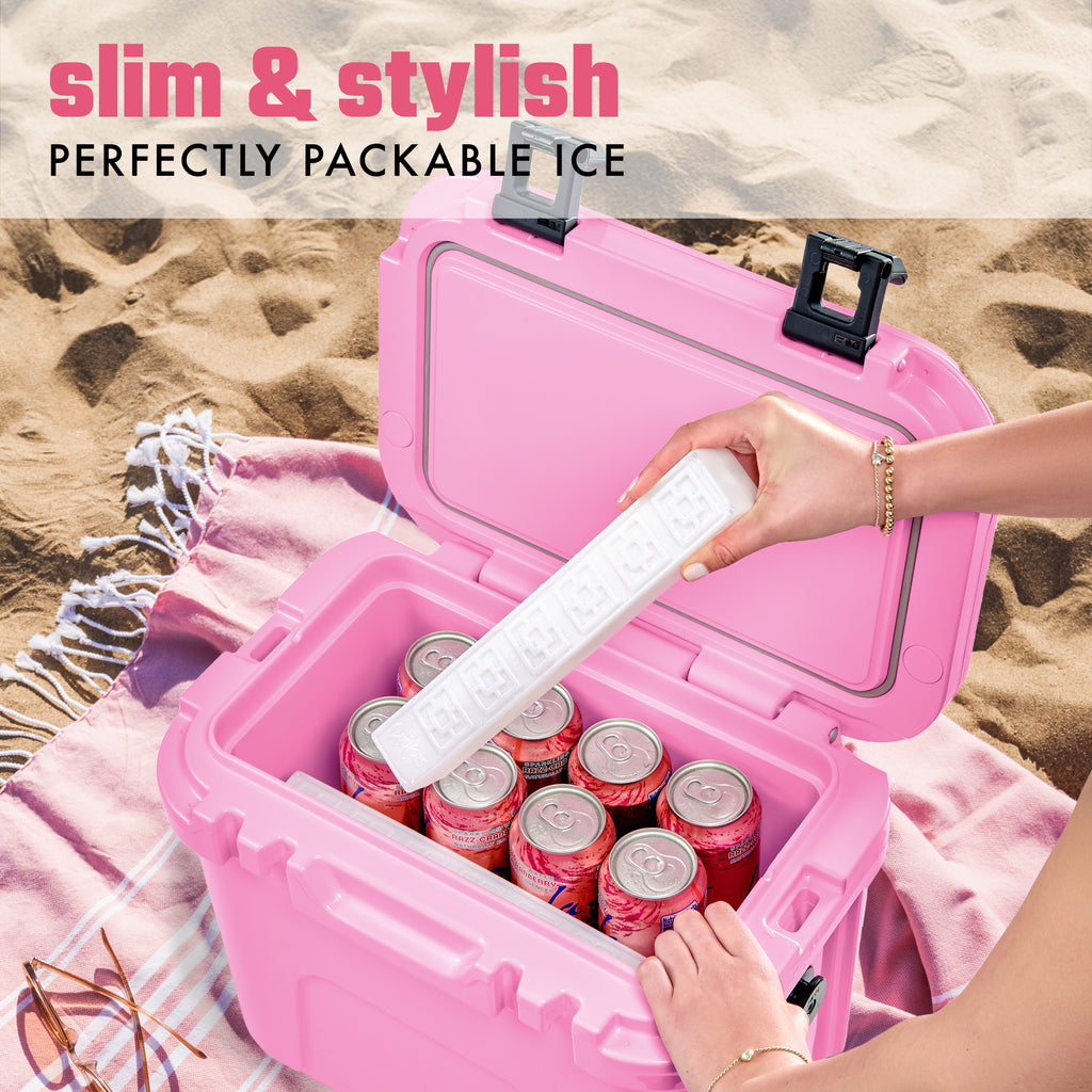 Cool Coolers Fashion Cooler Icicle Ice, White