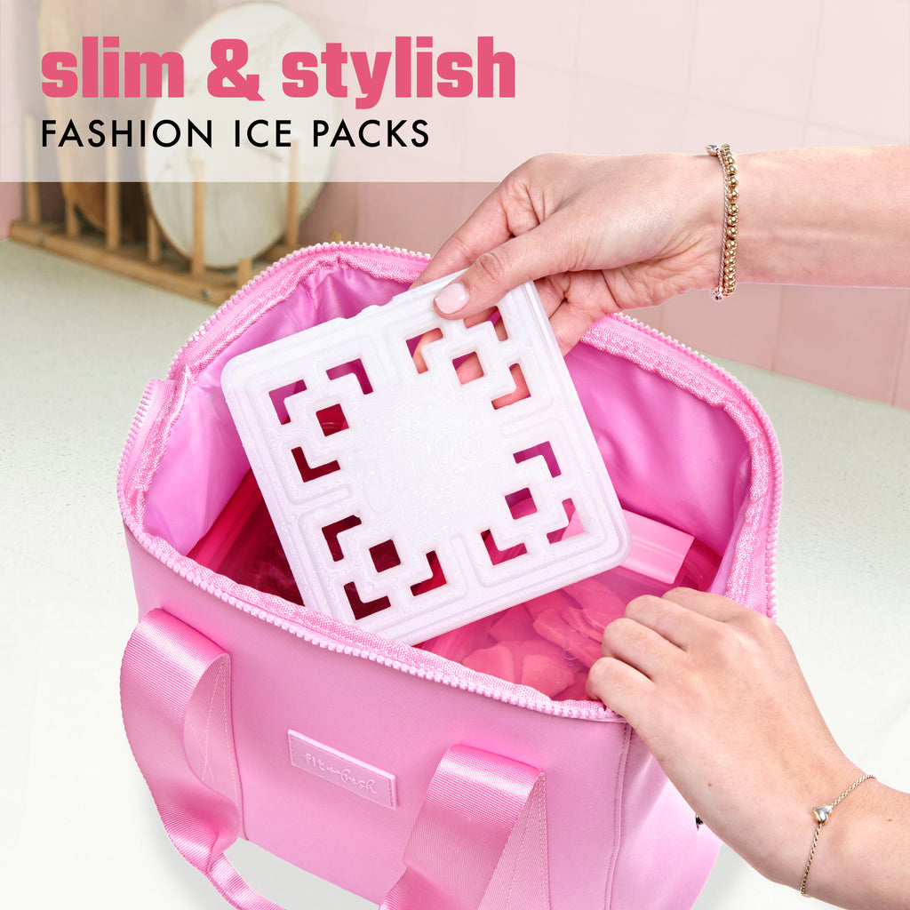 Cool Coolers Fashion Ice, White