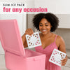 Cool Coolers Fashion Ice, White