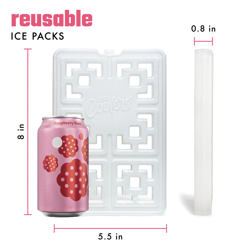 Cool Coolers XL Fashion Ice, White