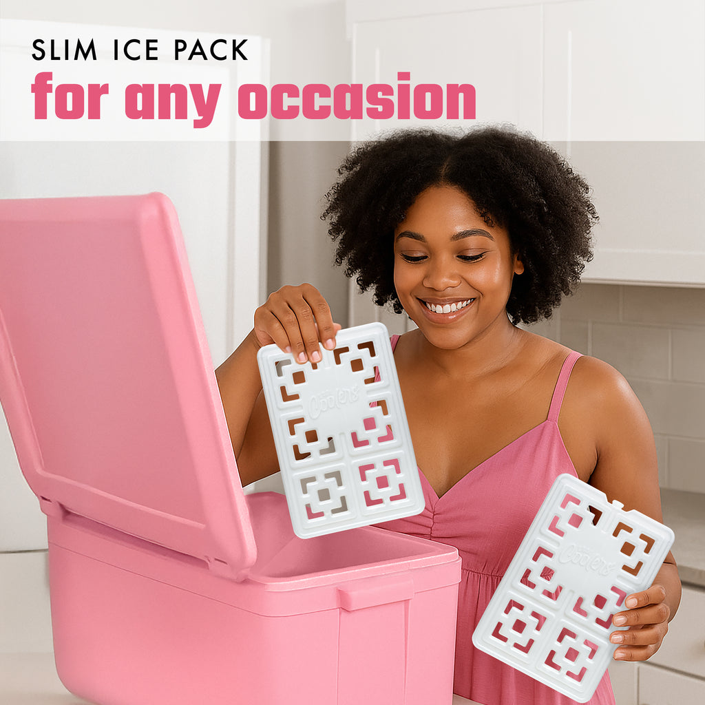 Cool Coolers XL Fashion Ice, White