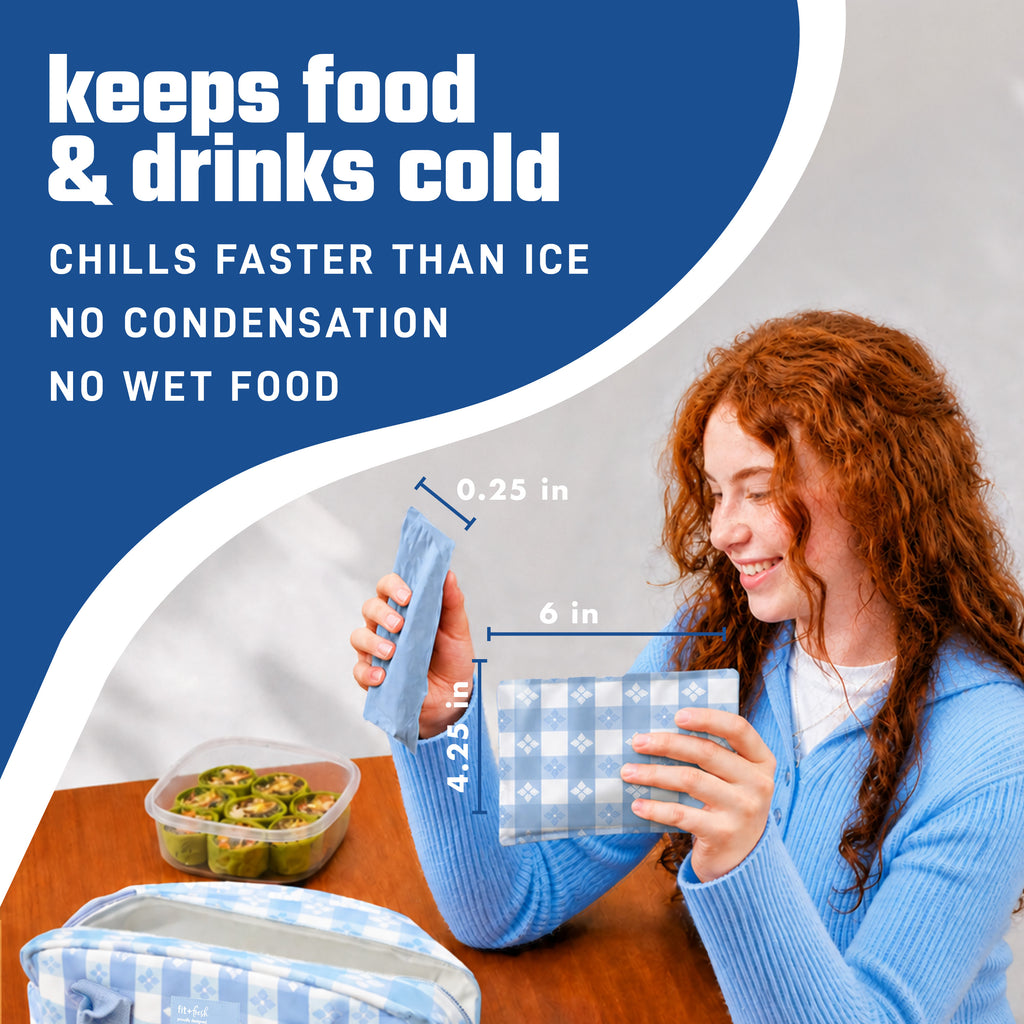 Cool Coolers Soft Ice, Cornflower Blue Picnic