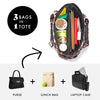 Metro Tote 2-in-1 Work Lunch Bag, Leopard
