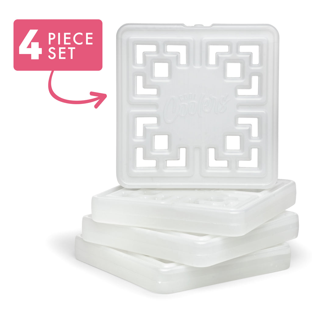 Cool Coolers Fashion Ice, White