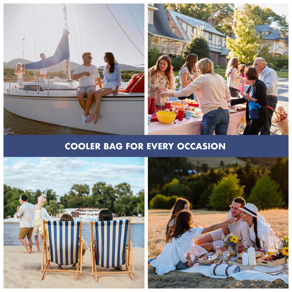 Narragansett 2-in-1 Cooler Tote Bag, Deluxe Canvas