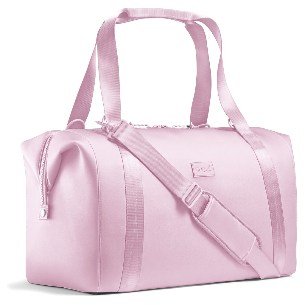 Neoprene Adult Travel Duffel, Ballet Pink