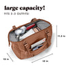 Neoprene Adult Travel Duffel, Camel