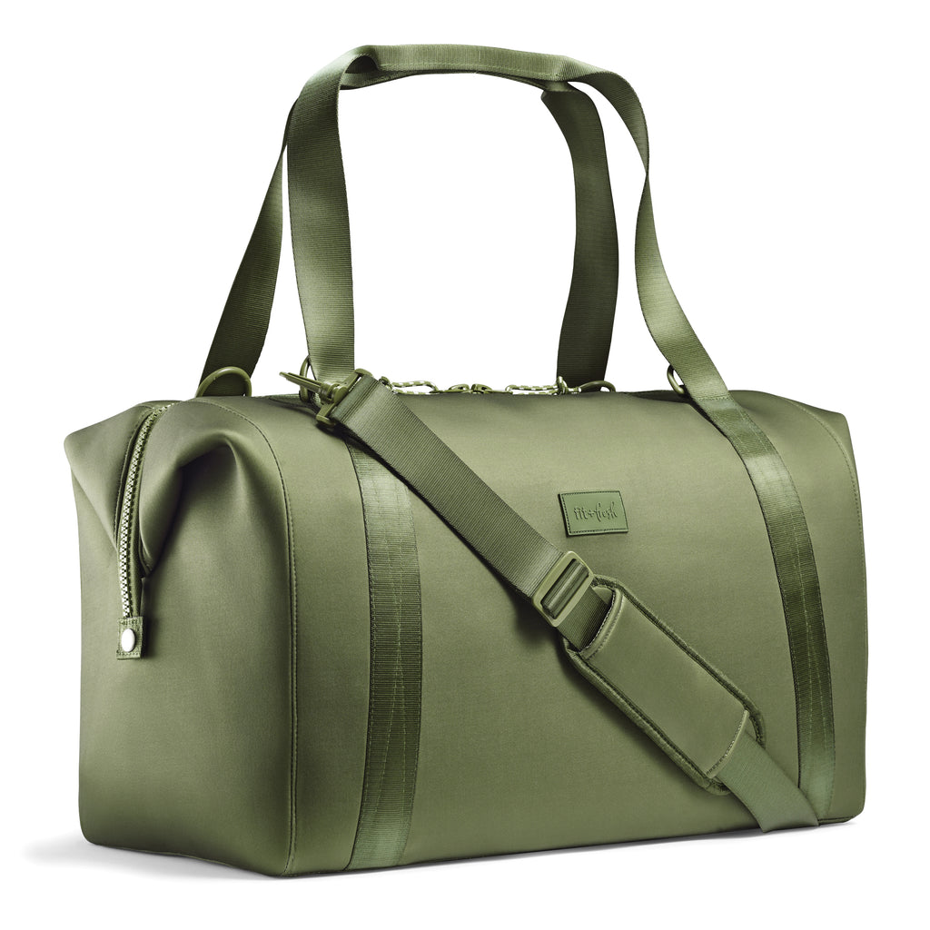 Neoprene Adult Travel Duffel, Moss