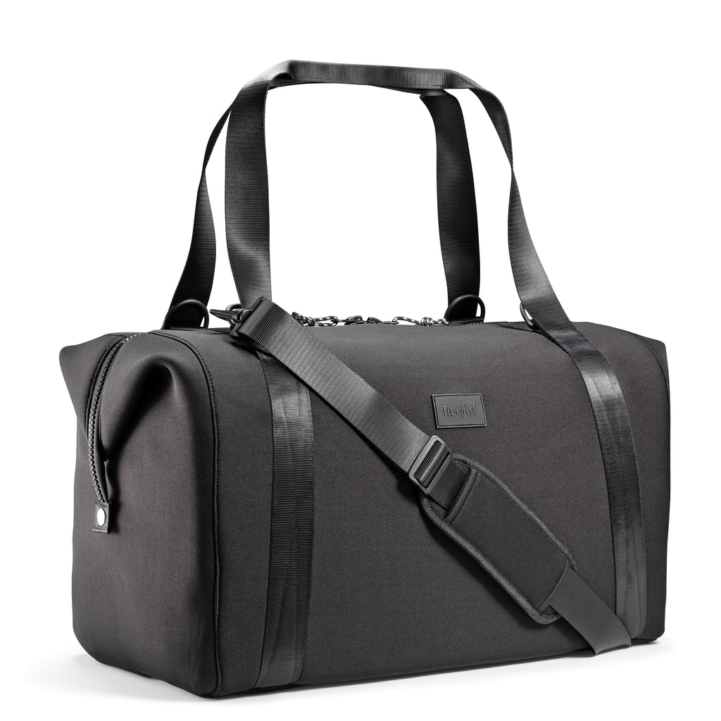 duffel bag as my travel bag forbes Neoprene Adult Travel Duffel, Black – Fit + Fresh Online Store