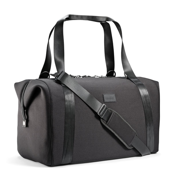 Neoprene Adult Travel Duffel, Black