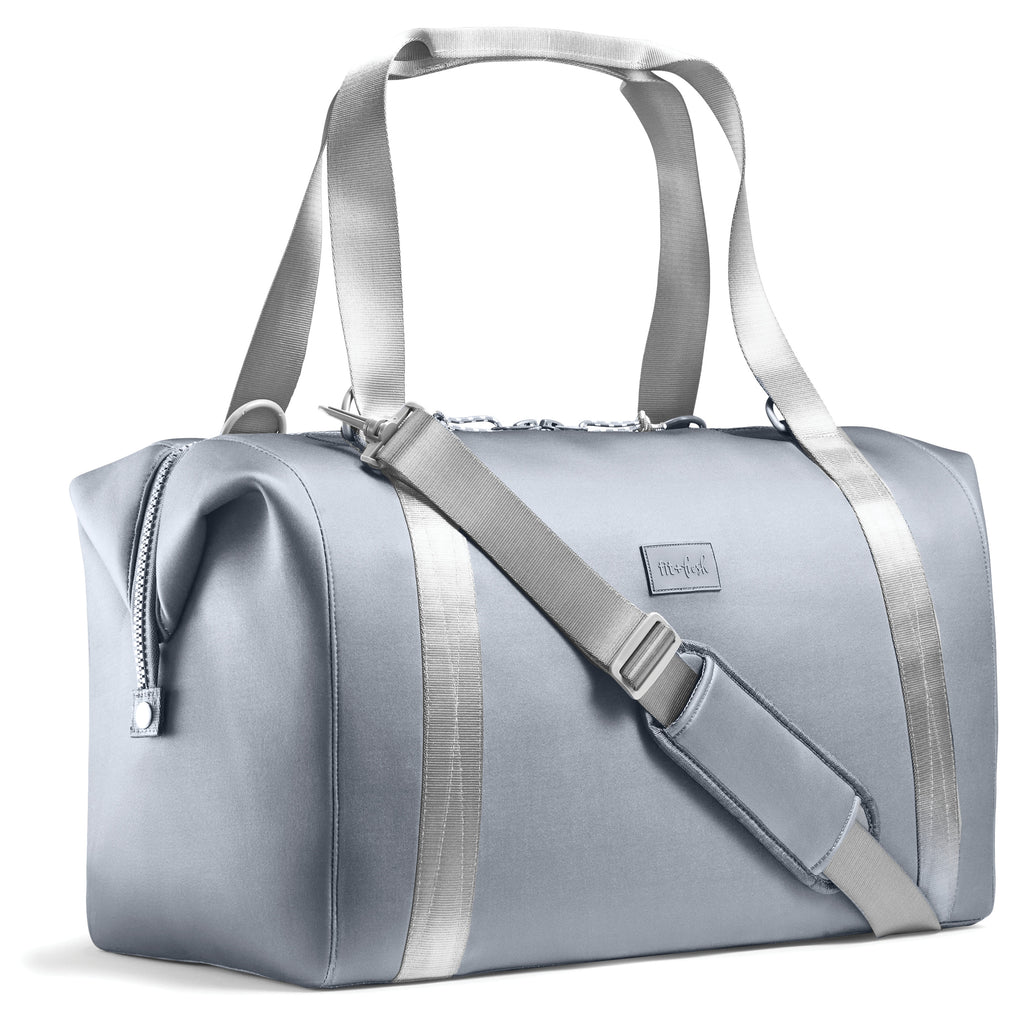 Neoprene Adult Travel Duffel, Gray