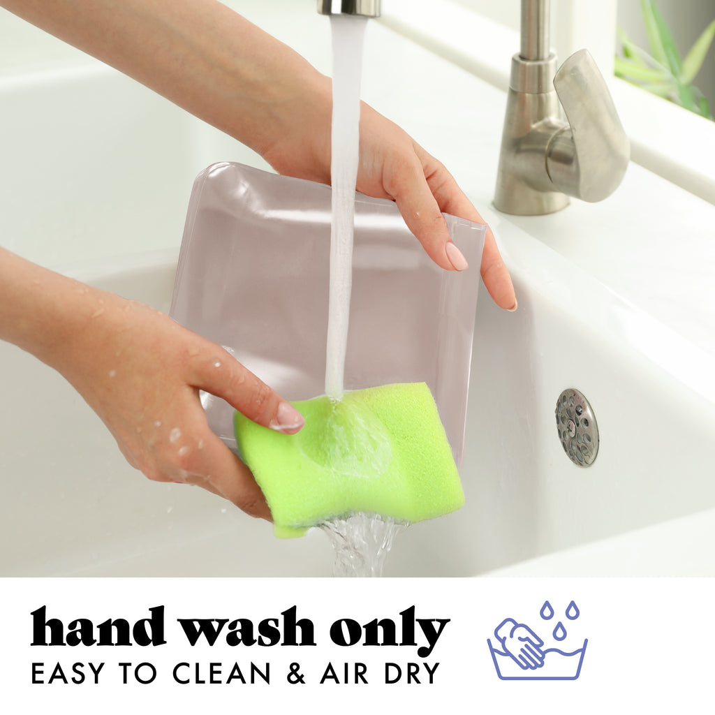 PEVA Reusable Storage Bags, Ivory Feline Fine