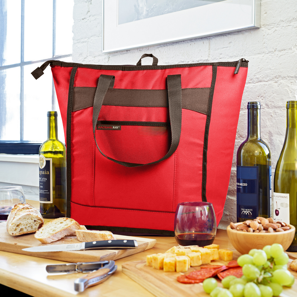 Rachael Ray Chillout Tote Red Fit Fresh Online Store