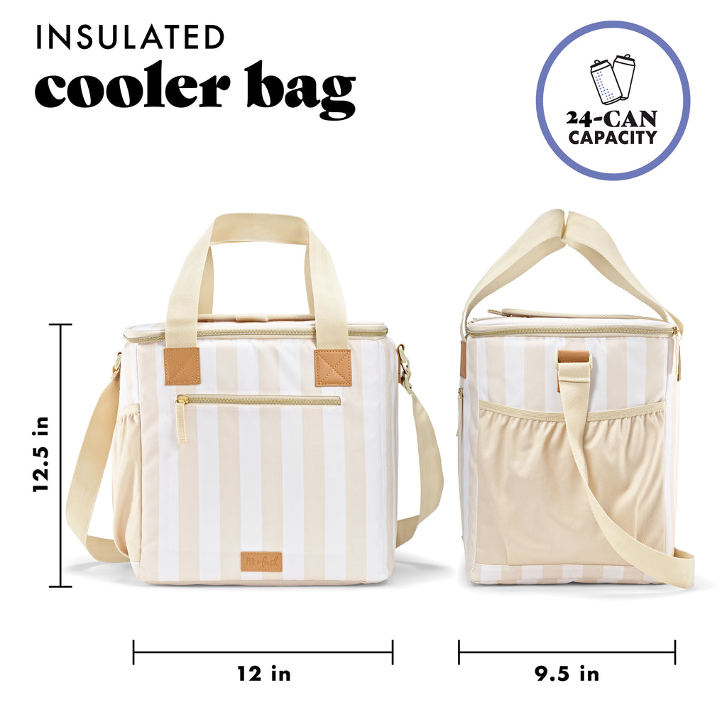 Regatta 24-Can Soft Cooler, Pina Colada Stripe
