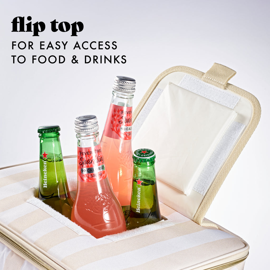 Regatta 24-Can Soft Cooler, Pina Colada Stripe