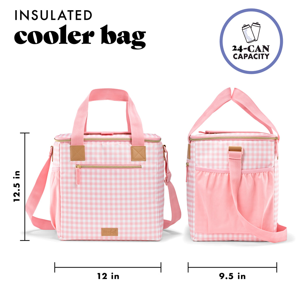 Regatta 24-Can Soft Cooler, Pink Gingham