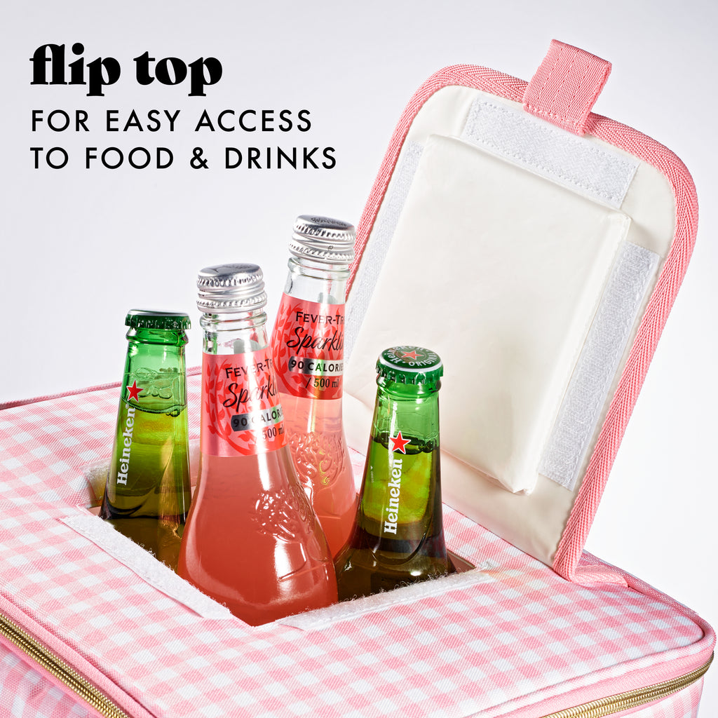 Regatta 24-Can Soft Cooler, Pink Gingham