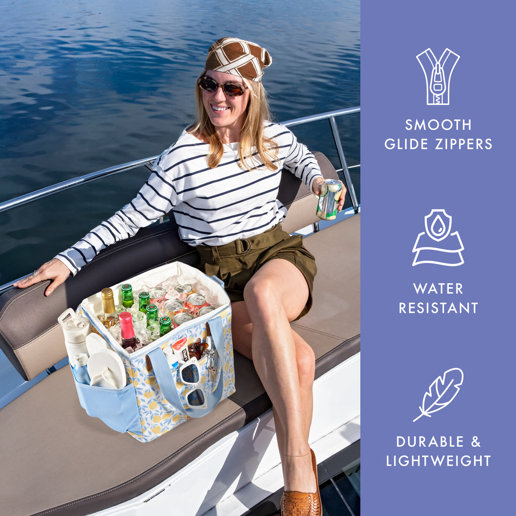 Regatta 24-Can Soft Cooler, Lemon Vines