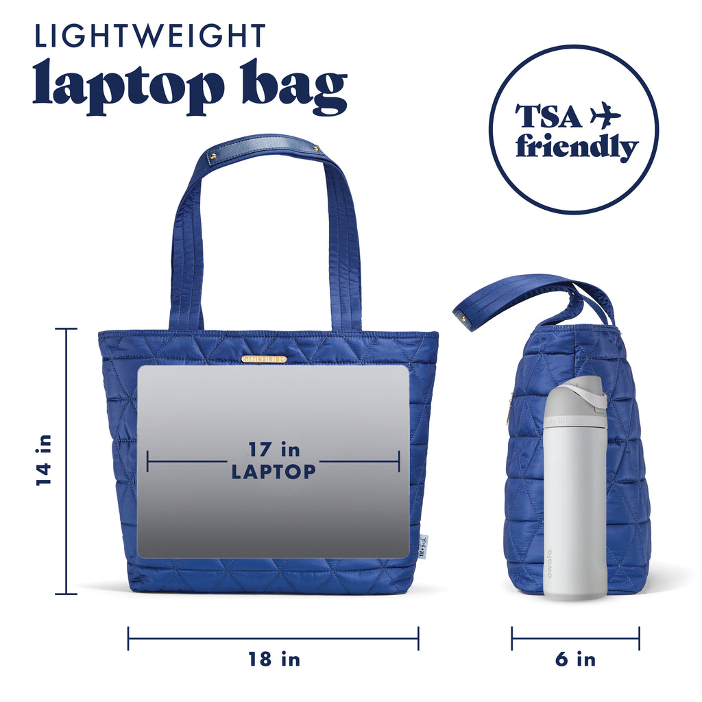 Metro Tote 2-in-1 Work Lunch Bag, Navy Simplified