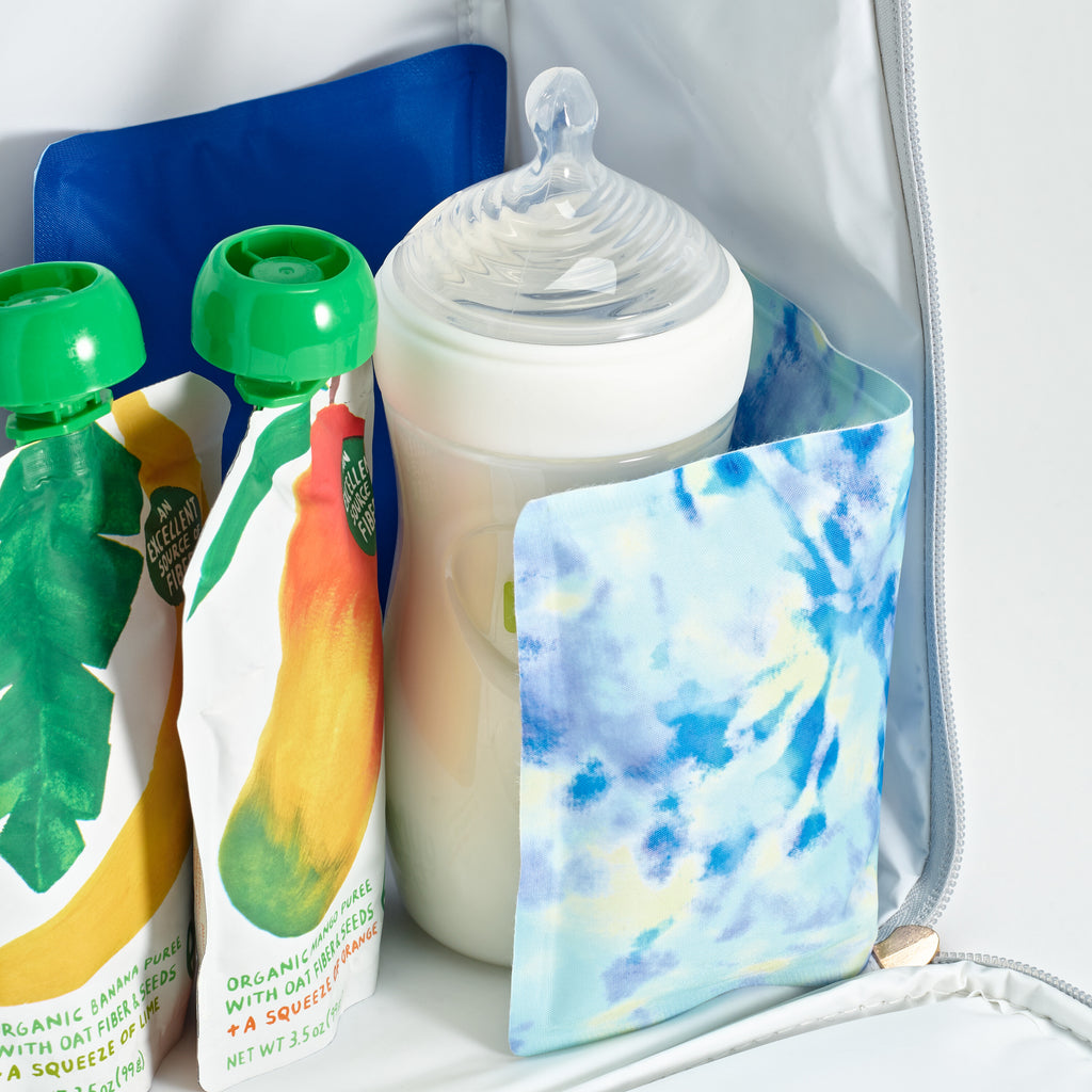 Cool Coolers Soft Ice, Aqua Tie Dye