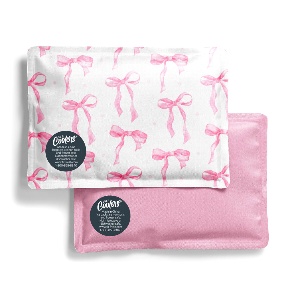 Cool Coolers Soft Ice, Pink Bows