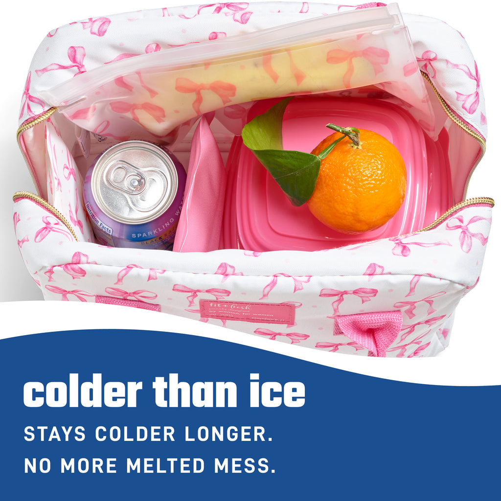 Cool Coolers Soft Ice, Pink Bows