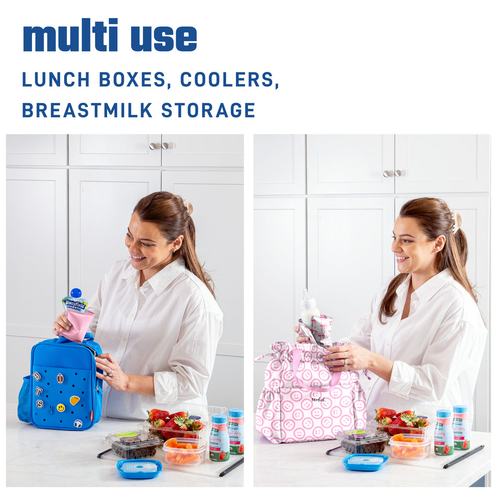 Cool Coolers Soft Ice, Pink Bows