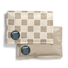 Cool Coolers Soft Ice, Taupe Checkerboard