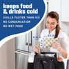 Cool Coolers Soft Ice, Taupe Checkerboard