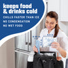 Cool Coolers Soft Ice, Cornflower Blue Floral Toile