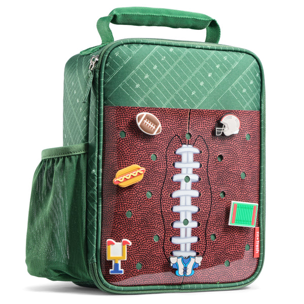 Charm Kids Lunch Bag with 6 Charms, Football