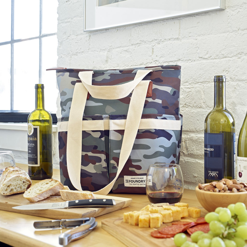 Wine Cooler Tote, Camo – Fit Fresh Online Store