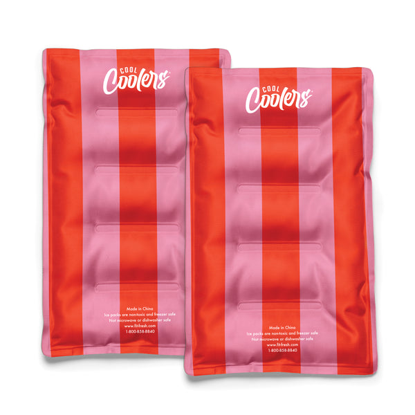 Cool Coolers XL Soft Ice, Daiquiri Cabana Stripe