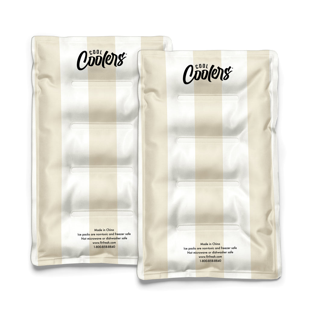 Cool Coolers XL Soft Ice, Pina Colada Cabana Stripe