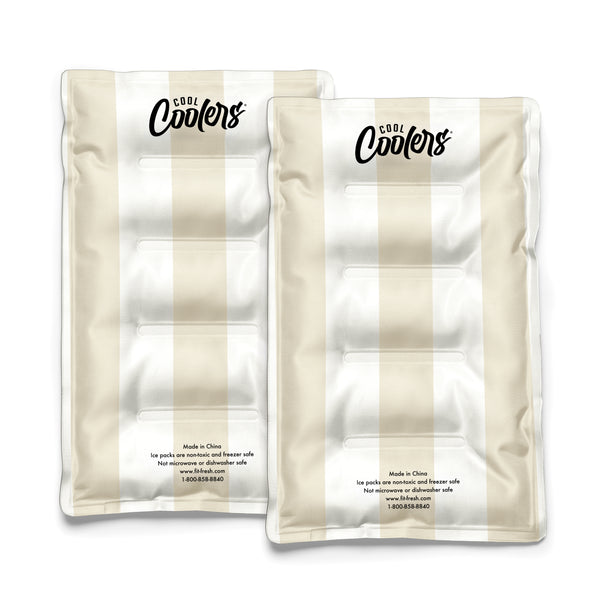 Cool Coolers XL Soft Ice, Pina Colada Cabana Stripe