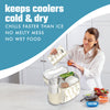 Cool Coolers XL Soft Ice, Pina Colada Cabana Stripe