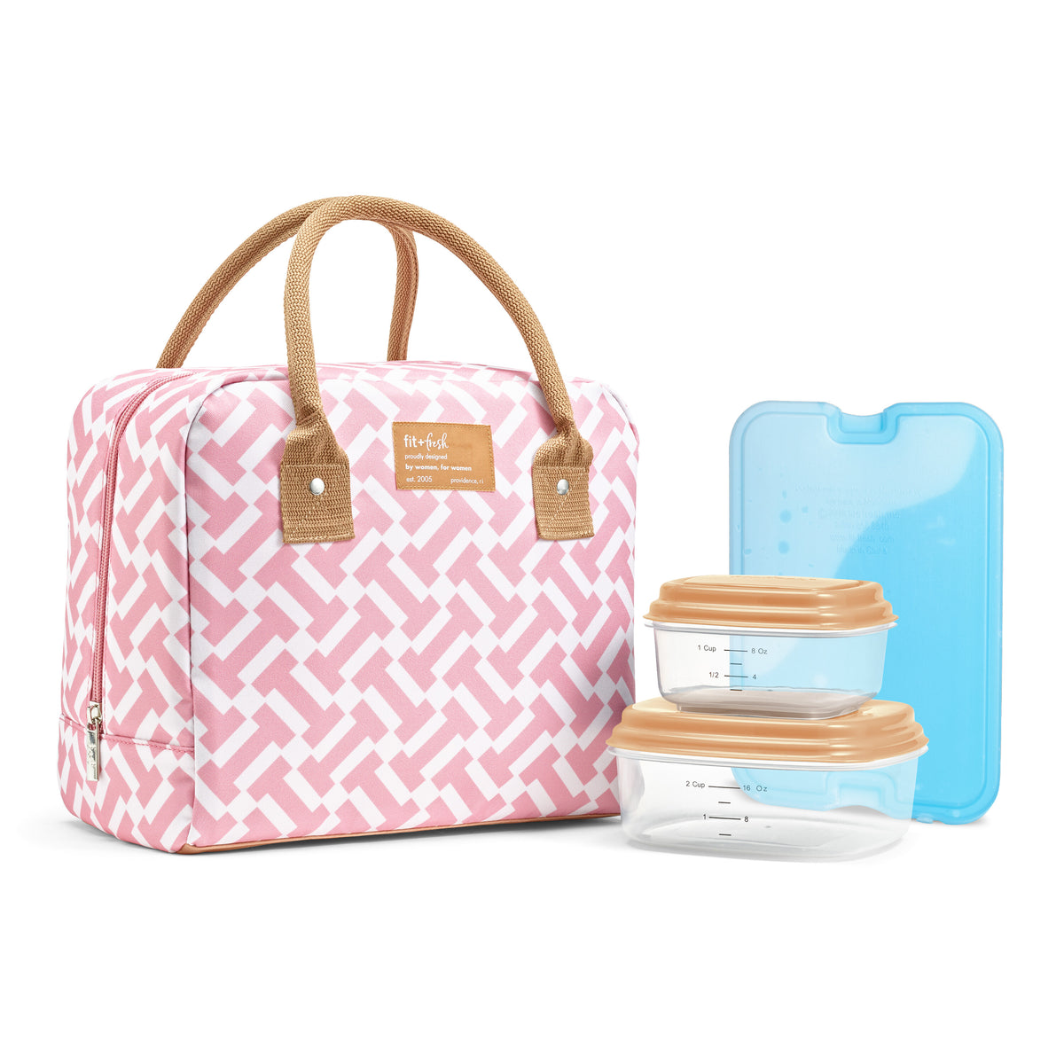 Fit and fresh retro lunch bag on sale