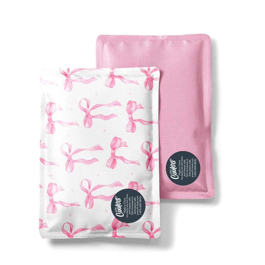 Cool Coolers Soft Ice, Pink Bows