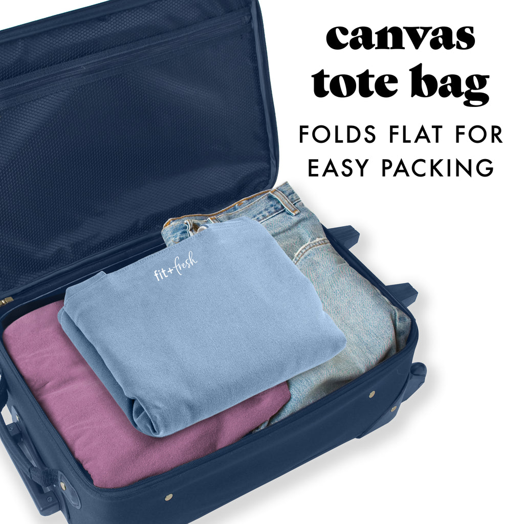 All The Things XL Travel Tote Bag, Denim