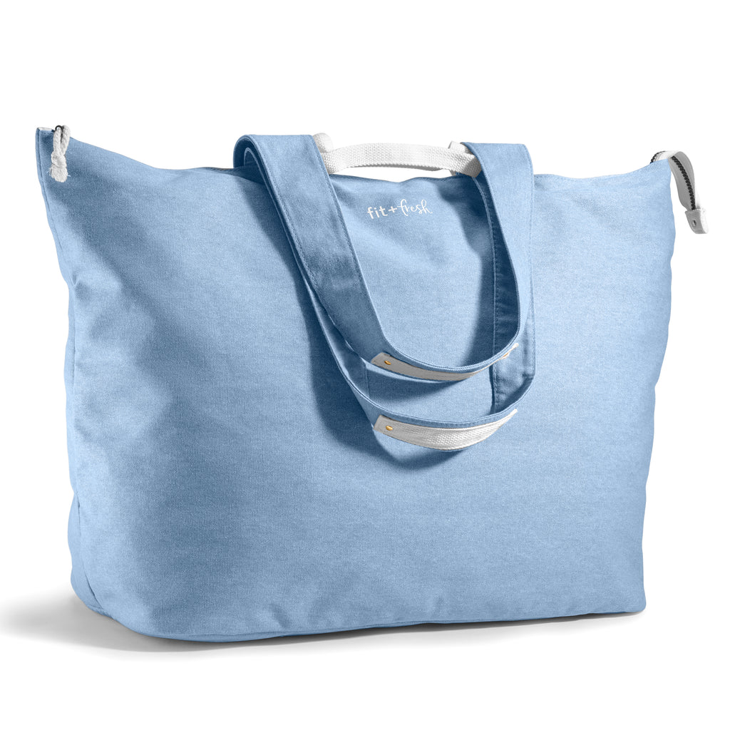 All The Things XL Travel Tote Bag, Denim