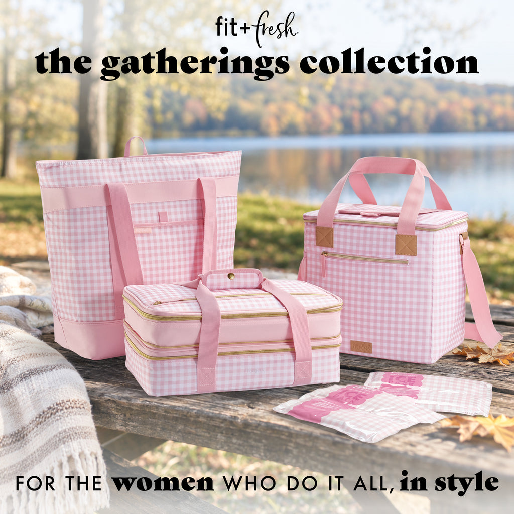 Cool Coolers XXL High Performance Cooler Ice, Pink Gingham