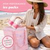 Cool Coolers XXL High Performance Cooler Ice, Pink Gingham