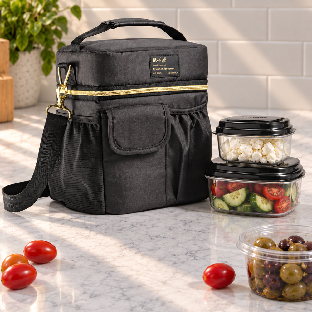 The Montauk Lunch Bag in Black