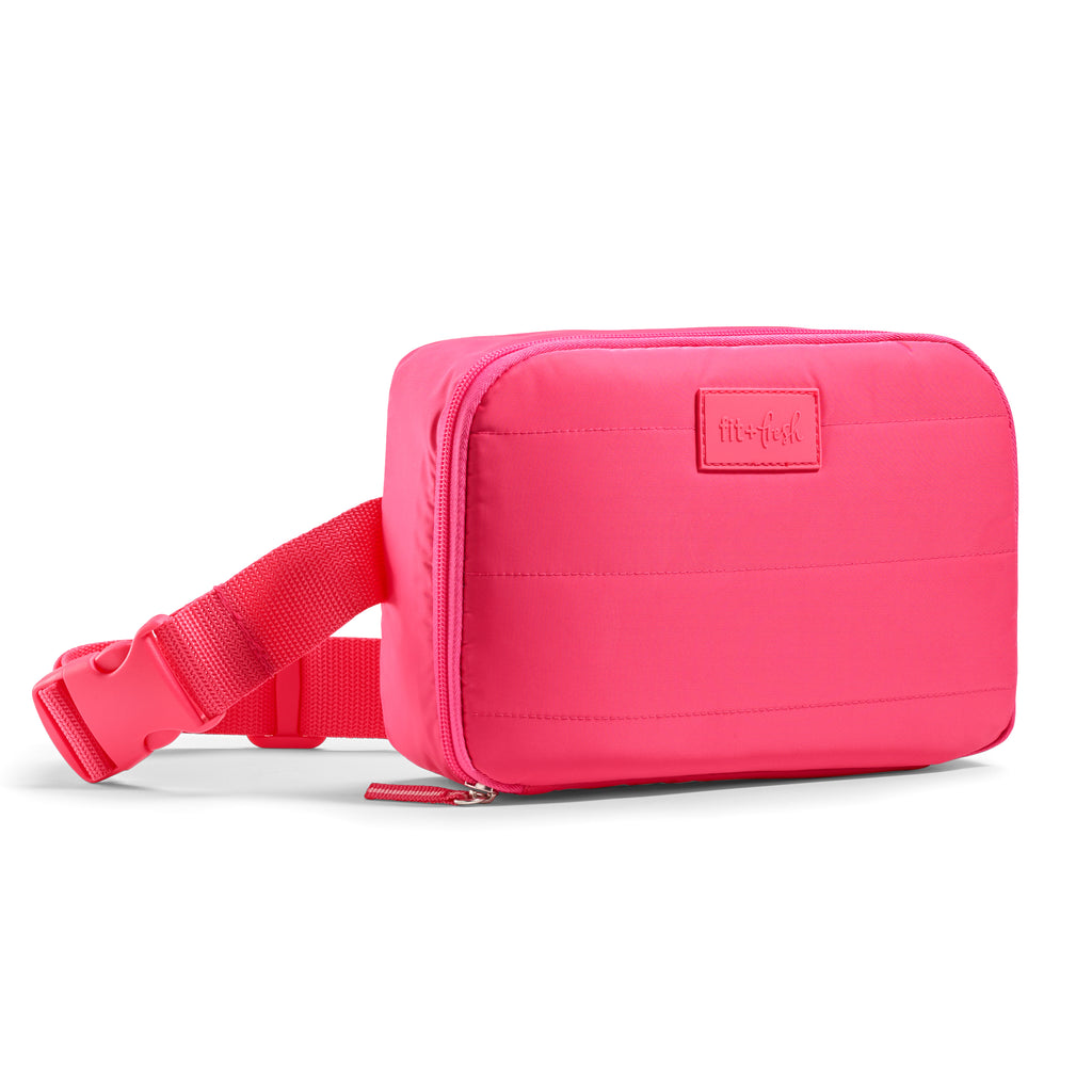Jada 3-Can Cooler Belt Bag, Hot Pink