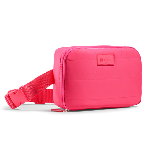Jada 3-Can Cooler Belt Bag, Hot Pink